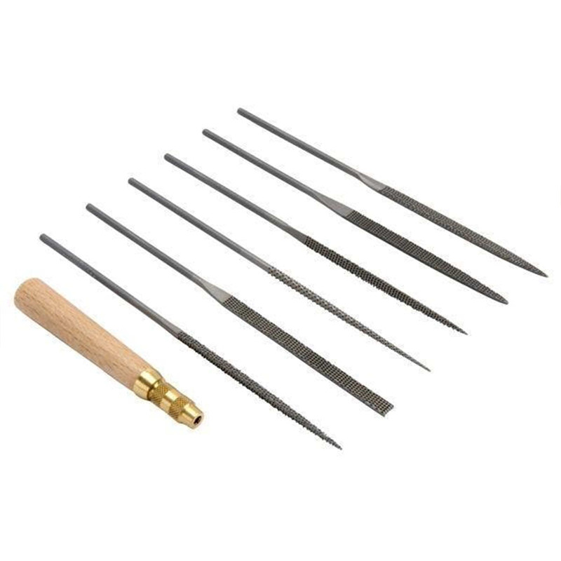 Needle Rasp Set w/Handle
